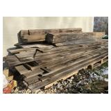 Huge lot of 1868 Barn Wood salvage