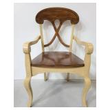 Sheraton style wood armchair