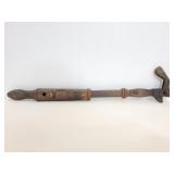 Old giant red devil nail puller #101