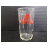 Coors logo beer glass