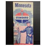 Standard oil Co. Minnesota road map