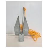 UsAnchor boat anchor with rope
