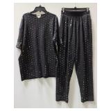 Gantos size medium sequin pants suit set