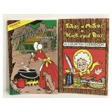 Pair of vintage Country and Hillbilly cookbooks