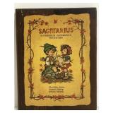 Sagittarius zodiac wooden plaque