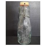 Vintage American Eagle Glass Bottle 1898 K5