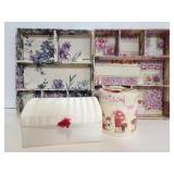 Drawer organizer trays and storage boxes