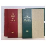 Two vintage LIFE books with covers