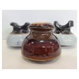 Three large insulators