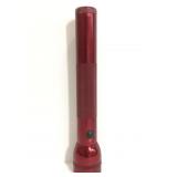 Large red metal Mag-Lite flashlight