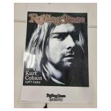 Rolling Stone Kurt Cobain laminated poster