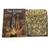 San Antonio and The Etude vintage songbooks