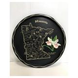 Minnesota metal souvenir tray
