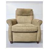 Comfort design footed reclining chair