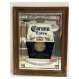Corona Extra beer framed wall mirror sign