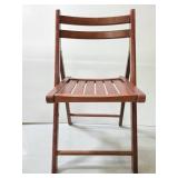 Worlds market wood folding chair