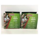 Lot of 2 new Coleman aluminum mess kits