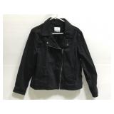 Old Navy black jack cotton motorcycle jacket - NWT