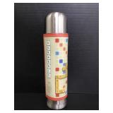 Insulated stainless steel Scrabble thermos