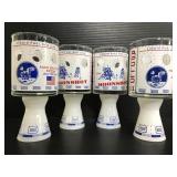 Vintage 1969 NASA Apollo 11 moonshot glasses