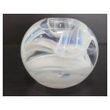 Kosta Boda glass paperweight