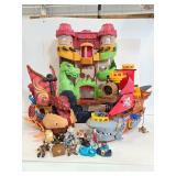 Fisher Price Pirate ships, dragon castle & more