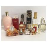 Fourteen designer perfumes