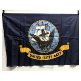 Vintage United States Navy flag