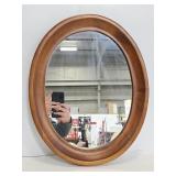 Andover Tell City Chair co oval wood frame mirror