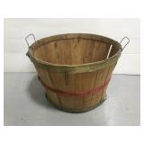 Decorative wooden basket