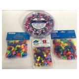 Four unopened packs of kid