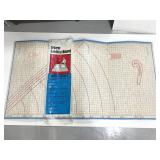 Foldable fabric cutting board