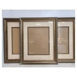 Three picture frames