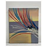 Original abstract oil painting on canvas