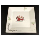 St. Nicholas Square Tis the season platter