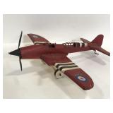 Home Goods metal painted airplane