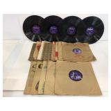 Collection of vintage 10inch records