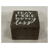 Primitives by Kathy wooden prayer box