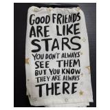 Primitives by Kathy Good Friends tea towel