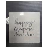 New Primitives by Kathy camper metal cut out sign