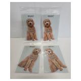 Four New love my doodle magnets