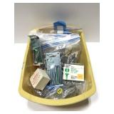 Box of assorted hardware