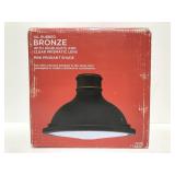 Oil rubber bronze mini pendant shade