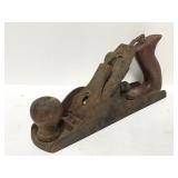 Vintage cast iron wood planter w/ wooden handles