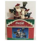 Coca-Cola brand Santa and Friends figurine