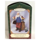 Unopened Hallmark Santa Claus ornament