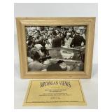 Hand printed photograph of Richard Nixon