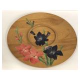 G.H. Speciality Co hand decorated wood tray