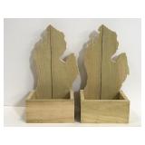 Michigan planters made by local artist