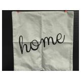 HOME square throw pillow cover - New